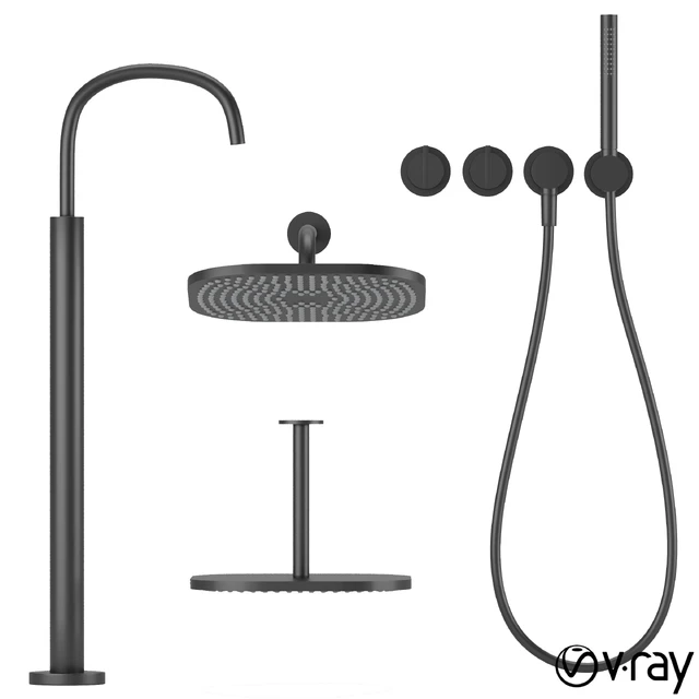 collection of bath faucets — Descargar
