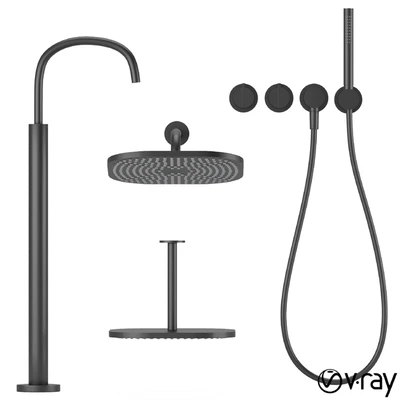 collection of bath faucets — Ver 1