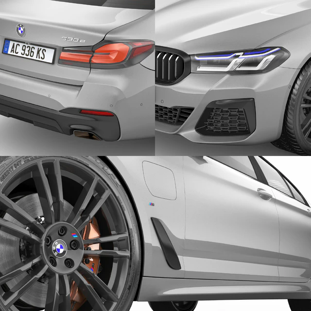 BMW 5-Series G30 M 2021 — Скачать