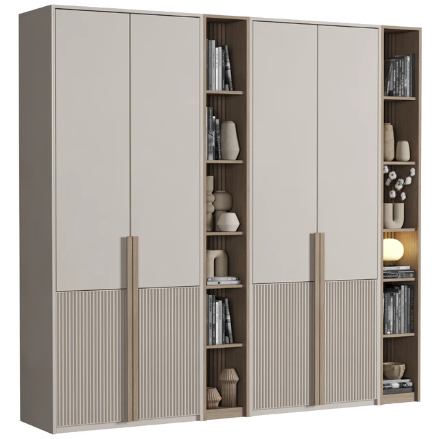 Cabinet with shelves 050 — Скачать