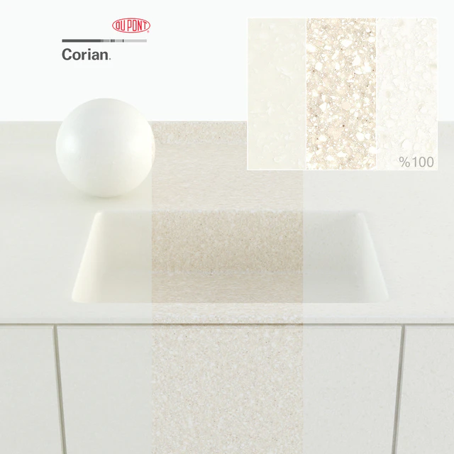 Dupont Corian Kitchen Countertops White — Descargar