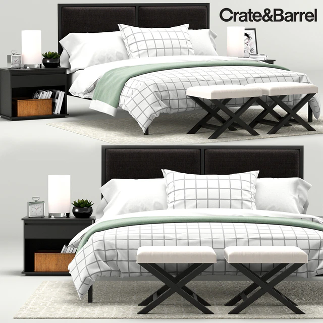 Oliver Bedroom Collection, Crate&Barrel — Descargar