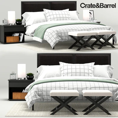 Oliver Bedroom Collection, Crate&Barrel — Ver 1