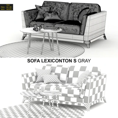 Sofa Lexiconton S GRAY 2-seater — Вид 2