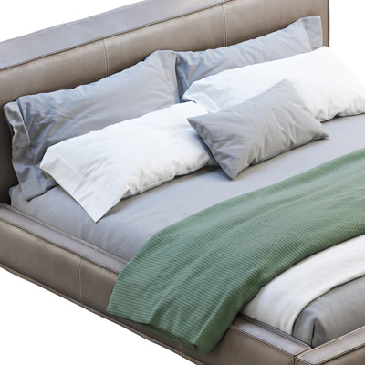 Queen Loft Leather Bed 2 — Вид 2