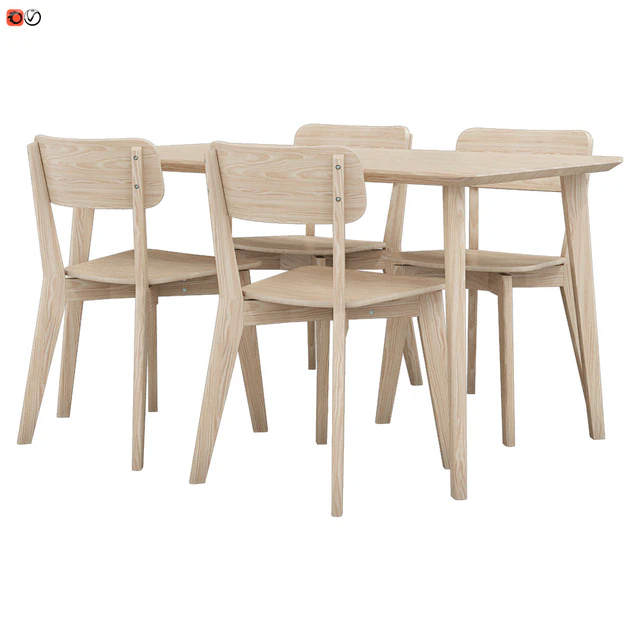 Table and chair IKEA LISABO — Descargar