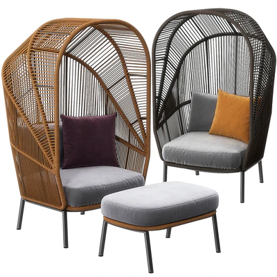Cocoon Rilly chair by Dedon — Ver 1