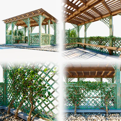 Wooden arbor — Ver 2