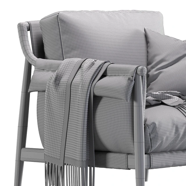 Times Lounge by Poltrona Frau armchair — Скачать