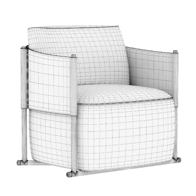VITTORIA LOUNGE CHAIR LC041 — Скачать