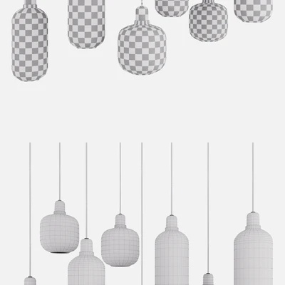 AMP Pendant Lamps by normann COPENHAGEN — Ver 2