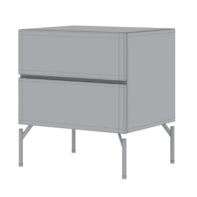 Bedside table and TV unit Fango by Cosmo — Descargar