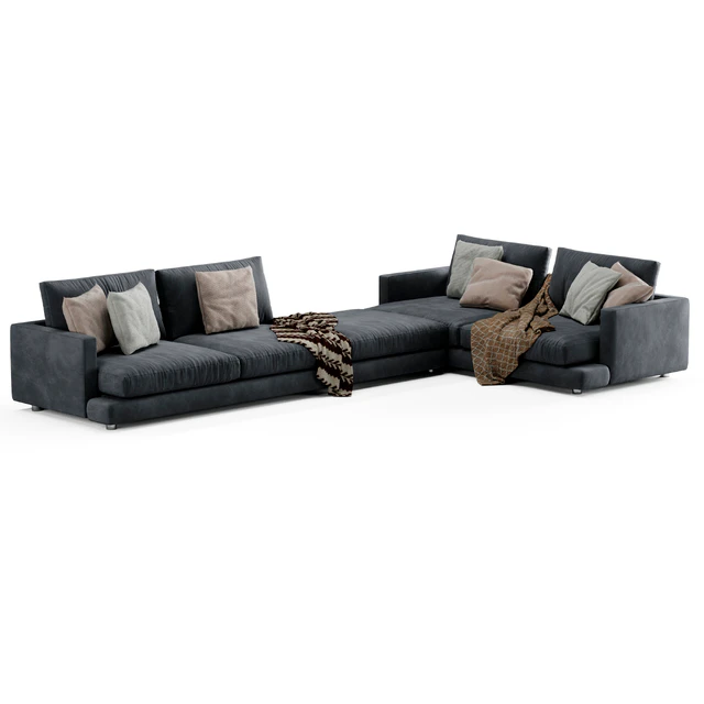 Flexform Long Island Sofa Set 01 — Descargar