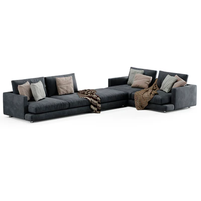 Flexform Long Island Sofa Set 01 — Ver 4