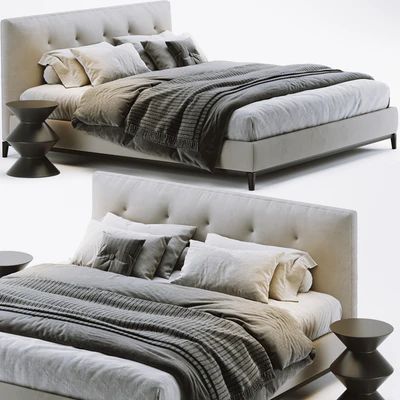 Minotti Andersen Quilt Bed — Ver 1