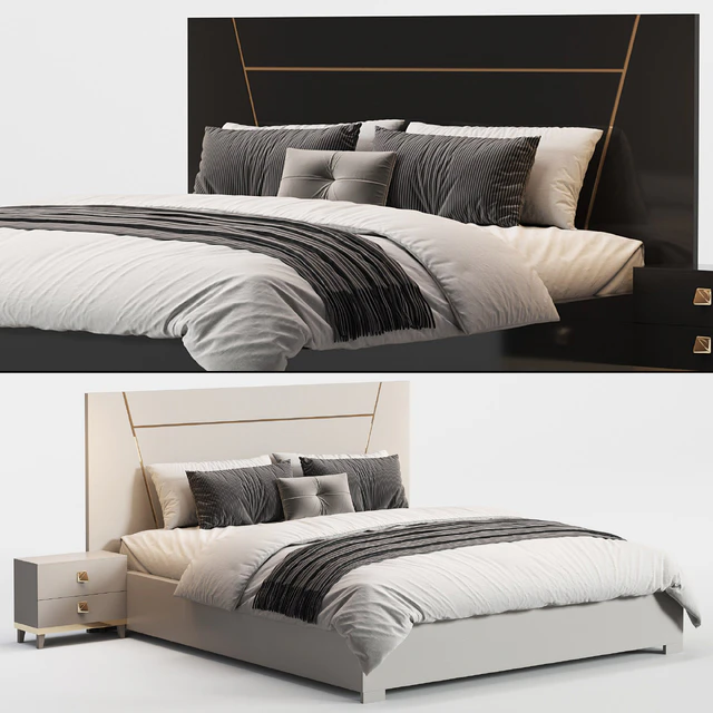 Noir Bed by Alfy — Скачать