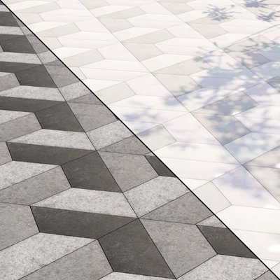 Paving set 01 — Вид 3