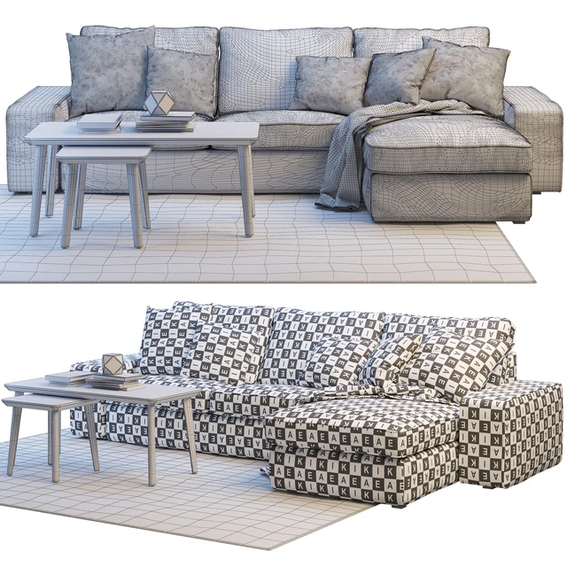 Sofa Ikea Kivik 3 — Descargar