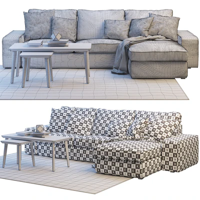 Sofa Ikea Kivik 3 — Ver 2