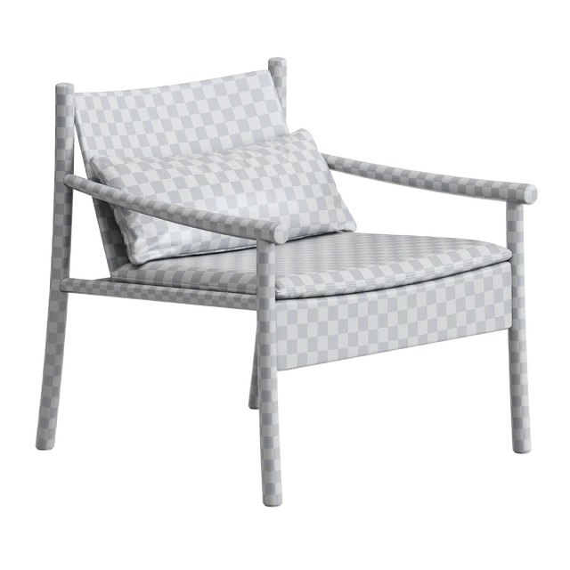 Armchair Arper Kata Japandi Style — Descargar
