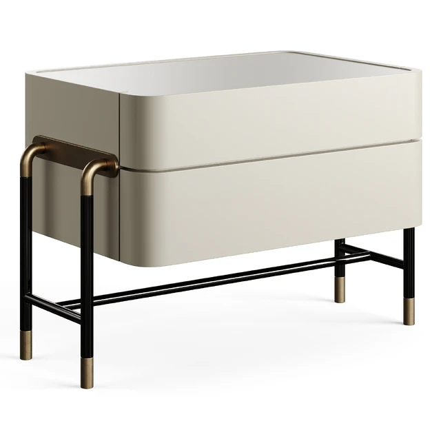 Mezzo Collection BENNETT Nightstand Table — Скачать