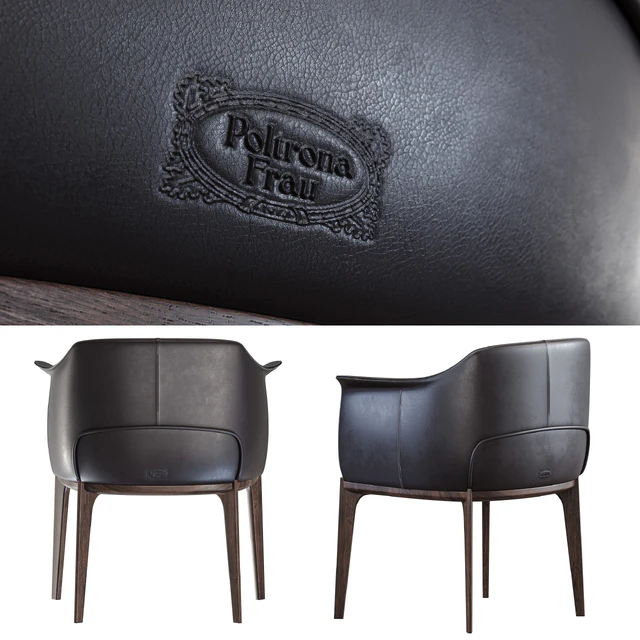 Poltrona Frau / Archibald dining chair — Скачать