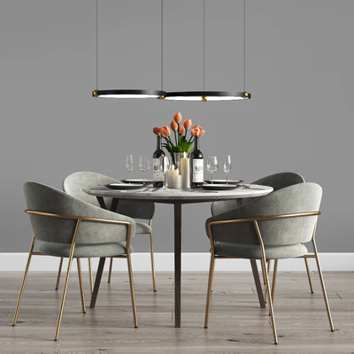 Modern Dinning Set 9 — Ver 2