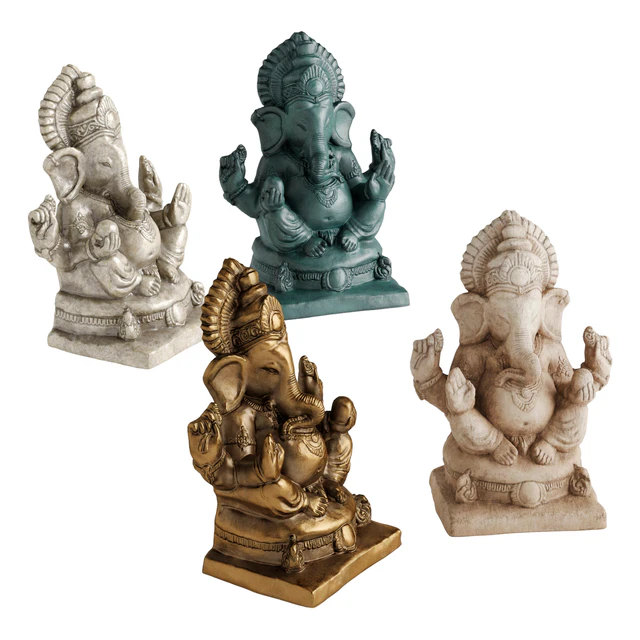 Ganesha sitting sculpture — Descargar