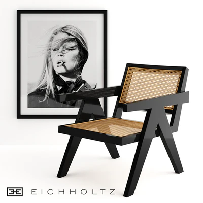 Eichholtz Chair Adagio, Print Brigitte Bardot — Вид 1