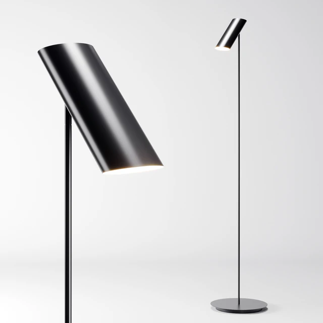 FARO LINK Black floor lamp — Descargar