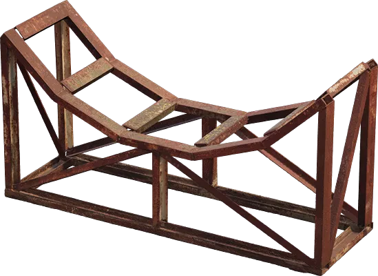industrial junkyard heavy duty stand metal 001 — Descargar