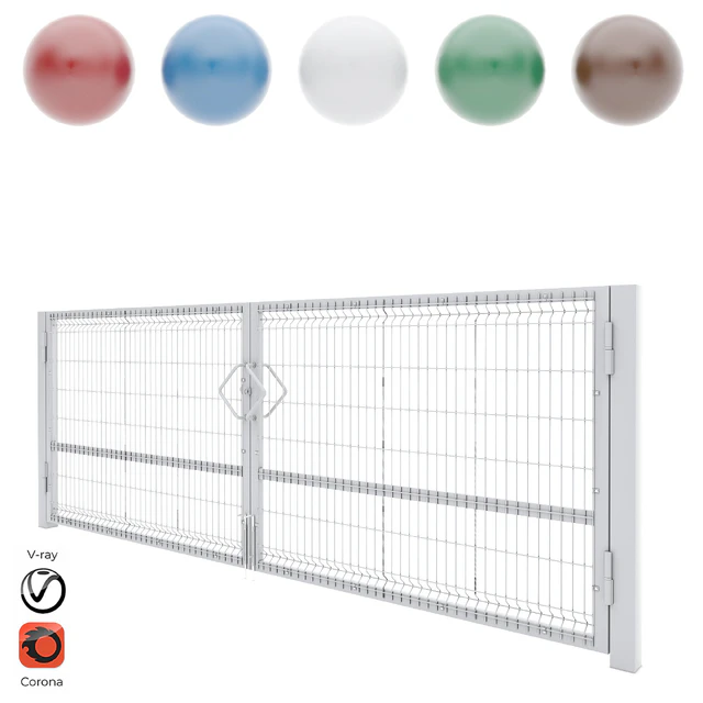 Swing gates 3D 1550 — Descargar