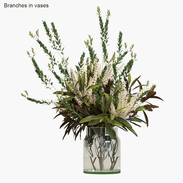 Branches in vases #4 — Скачать