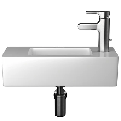 Mini sink Duravit Vero & mixer Jacob Delafon Singulier — Ver 4