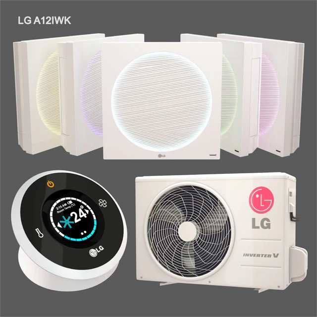LG Artcool Stylist Inverter V LG A12IWK — Скачать