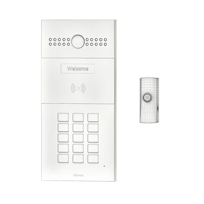 Домофон Akuvox R27 и кнопка выхода Slinex DR-02 — Вид 5