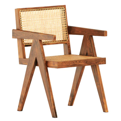 Pierre Jeanneret King chair by Tributeditions — Вид 4
