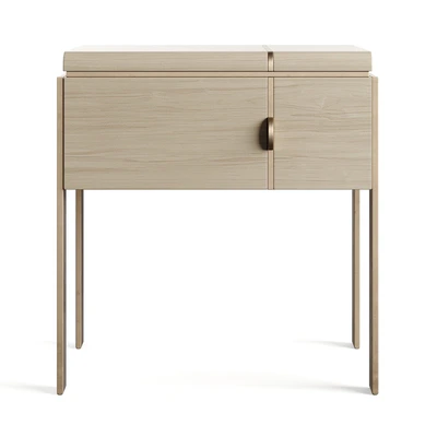 Carpanese Home ALTHEA N Bedside Table — View 4