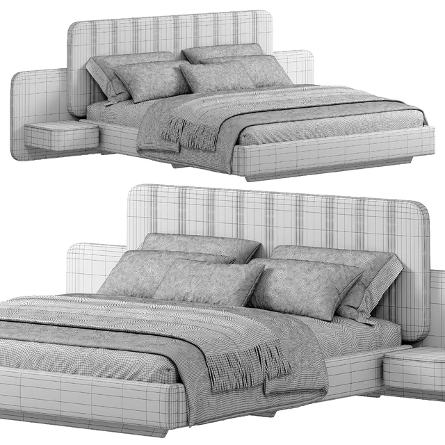 AMANDA Bed by Domkapa — Скачать