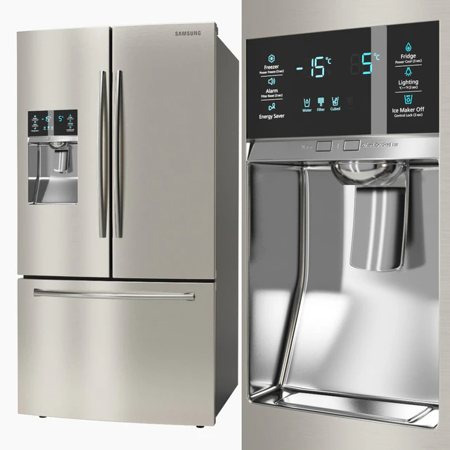 Refrigerator Samsung RF28HFEDBSG — Descargar