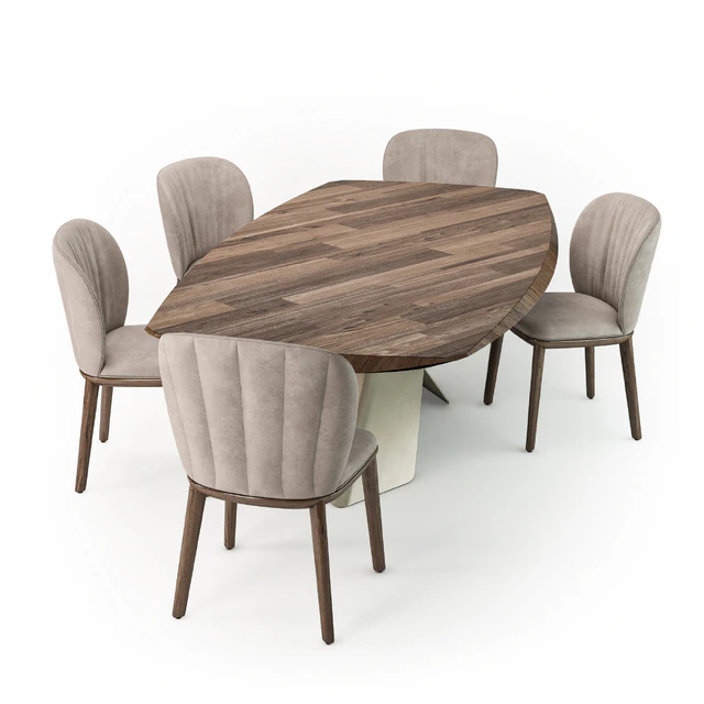 Cattelan Italia Tyron Wood Chrishell chair — Скачать
