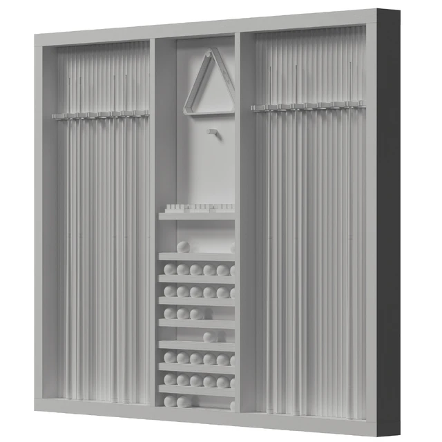 Billiard Wall Rack — Descargar