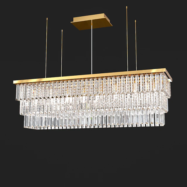 Crystal lamp Ideal Lux MARTINEZ SP8 ORO — Descargar