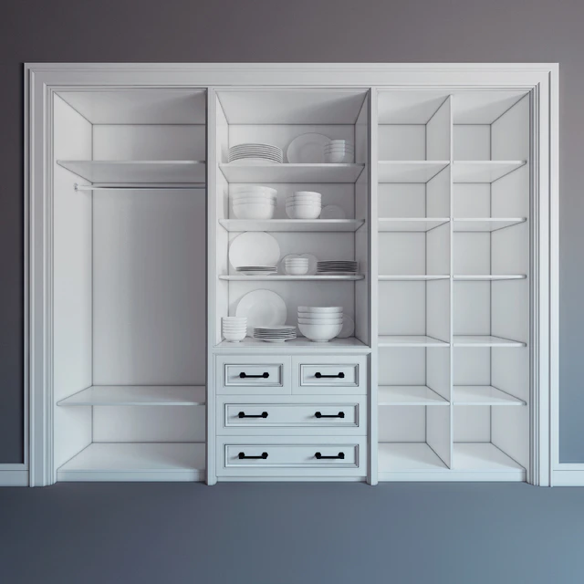 Built-in wardrobe 07 \ fitted wardrobe 07 — Descargar