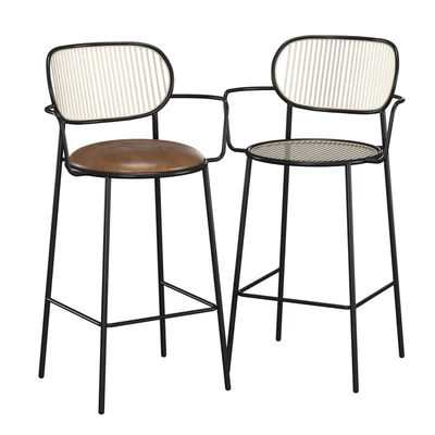 Piper Bar Chair with Armrests — Ver 1