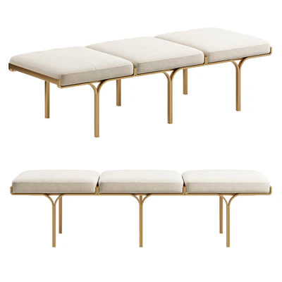 Rh 1960S Link Bench — Ver 3
