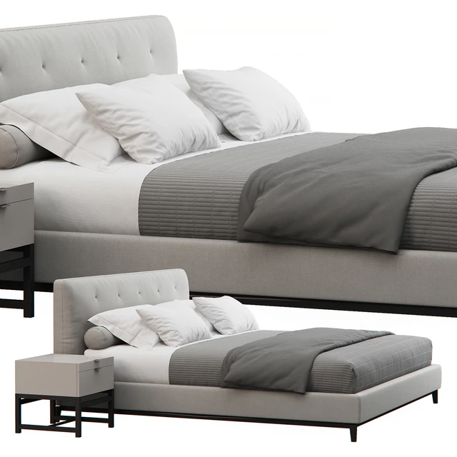 Andersen Quilt Bed by Minotti — Descargar