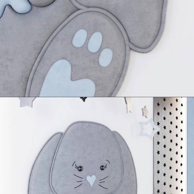 Wall panels for children   bunny (2) — Descargar