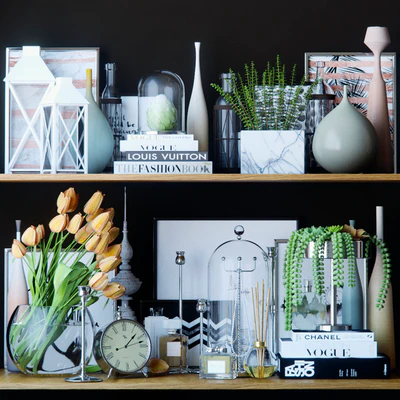 Black and white decor set 3 — Вид 1