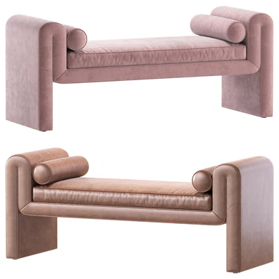 Mitchell Accent Bench By Burke Decor/Скамейка Митчелл Акцент — Вид 6